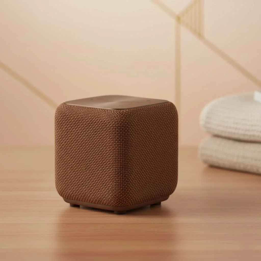 JBL Bluetooth speakers lined up on a wooden surface