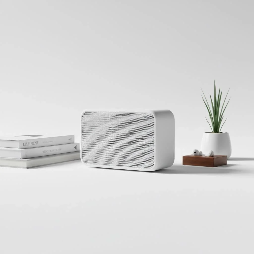 JBL Go Bluetooth speaker in a hand